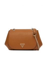 Guess Torebka HWNG96 69210 Brązowy. Brązowe torebki klasyczne damskie Guess, z aplikacjami, ze skóry, bez dodatków. Za 389.99 zł.