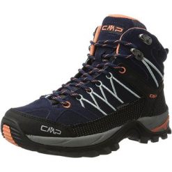 Buty trekkingowe damskie, CMP Rigel Mid. Czarne obuwie trekkingowe damskie CMP. Za 345.99 zł.