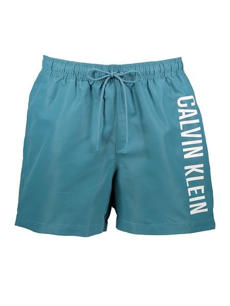CALVIN KLEIN UNDERWEAR Szorty kąpielowe w kolorze turkusowym rozmiar: M. Niebieskie szorty sportowe męskie Calvin Klein Underwear, m, outdoorowe. Za 152.98 zł.