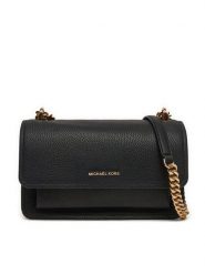 MICHAEL Michael Kors Torebka 30T4GC7L3T Czarny. Czarne torebki klasyczne damskie MICHAEL Michael Kors, bez wzorów, ze skóry, bez dodatków. Za 759.99 zł.