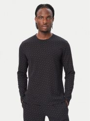 BOSS Bluzka piżamowa 50571392 Czarny Regular Fit. Czarne piżamy męskie Boss, m, bez wzorów, bez ramiączek. Za 299.99 zł.