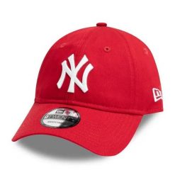 Czapka New York Yankees Ess 9TWENTY. Białe czapki męskie New Era, bez wzorów, z bawełny, eleganckie. Za 190.50 zł.