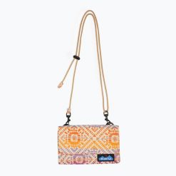 Portfel KAVU Islamorada Cross Body. Brązowe portfele damskie KAVU, bez wzorów. Za 209.99 zł.