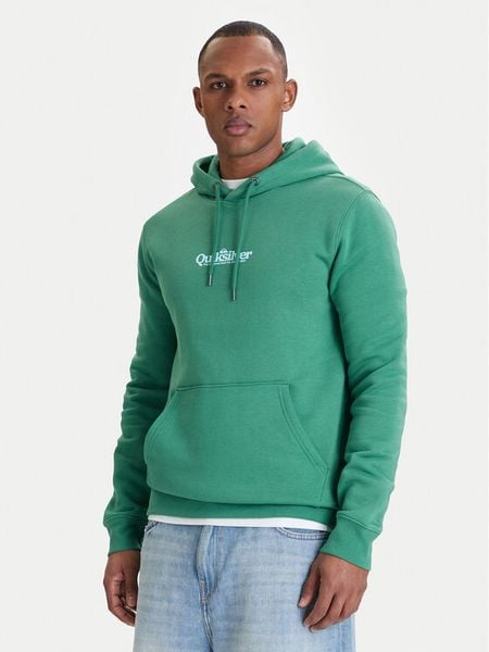 Quiksilver Bluza Fineline EQYFT05198 Zielony Regular Fit. Zielone bluzy bez kaptura męskie Quiksilver, m, z bawełny. Za 198.99 zł.
