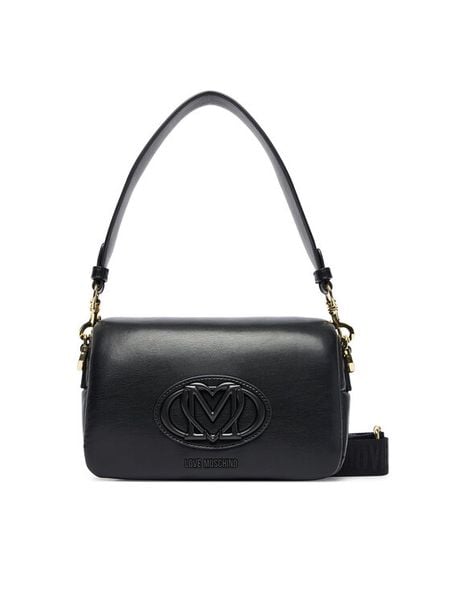 LOVE MOSCHINO Torebka JC4333PP0OKM0000 Czarny. Czarne torebki klasyczne damskie Love Moschino, bez wzorów, bez dodatków. Za 1,009.00 zł.