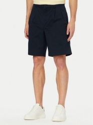 Calvin Klein Jeans Szorty materiałowe LV04RF612G Granatowy Regular Fit. Niebieskie szorty męskie Calvin Klein Jeans, bez wzorów, z bawełny. Za 369.99 zł.