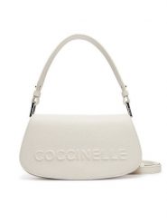 Coccinelle Torebka QBB Coccinelle Myrtha Maxi Logo E5 QBB 52 01 01 Biały. Białe torebki klasyczne damskie Coccinelle, bez wzorów, ze skóry, bez dodatków. Za 619.99 zł.