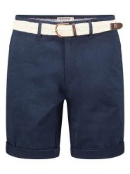 Canadian Peak Bermudy "Plageak" w kolorze granatowym rozmiar: XXL. Niebieskie szorty męskie Canadian Peak, bez wzorów, z tkaniny. Za 88.64 zł.