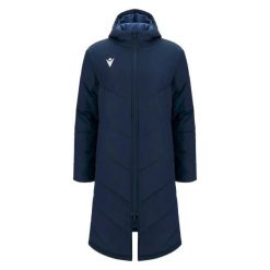 Parka z kapturem Macron Bench Northland. Niebieskie parki męskie Macron, xl, bez wzorów, z polaru. Za 680.50 zł.