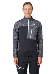 Hannah Koszulka funkcyjna "Meda" w kolorze szarym rozmiar: 36. Szare bluzki sportowe damskie Hannah, bez wzorów, z materiału, bez ramiączek. Za 184.46 zł.