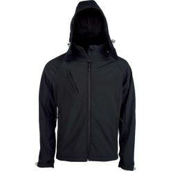 Kurtka Kariban Softshell À Capuche Amovible. Niebieskie kurtki męskie KARIBAN, m, bez wzorów, z elastanu, bez kaptura. Za 280.25 zł.