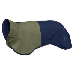 Płaszcz przeciwdeszczowy dla psa Ruffwear Sun Shower Jacket. Niebieskie płaszcze męskie RUFFWEAR, xl, bez wzorów. Za 287.99 zł.