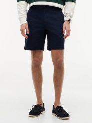 Tommy Hilfiger Bermudy Mężczyźni Bawełna niebieski, 34. Niebieskie szorty męskie Tommy Hilfiger, bez wzorów, z bawełny, eleganckie. Za 329.95 zł.