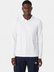 Koszulka Polo Męska Helly Hansen Crewline Ls. Niebieskie koszulki męskie z długim rękawem Helly Hansen, m, bez wzorów, z materiału, bez ramiączek. Za 339.00 zł.