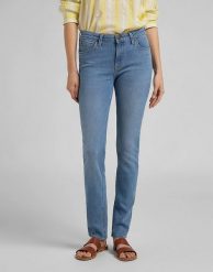DAMSKIE SPODNIE JEANSOWE LEE ELLY LIGHT LOU L305QDXJ 112106154. Spodnie materiałowe damskie Lee, bez wzorów, z jeansu. Za 209.99 zł.
