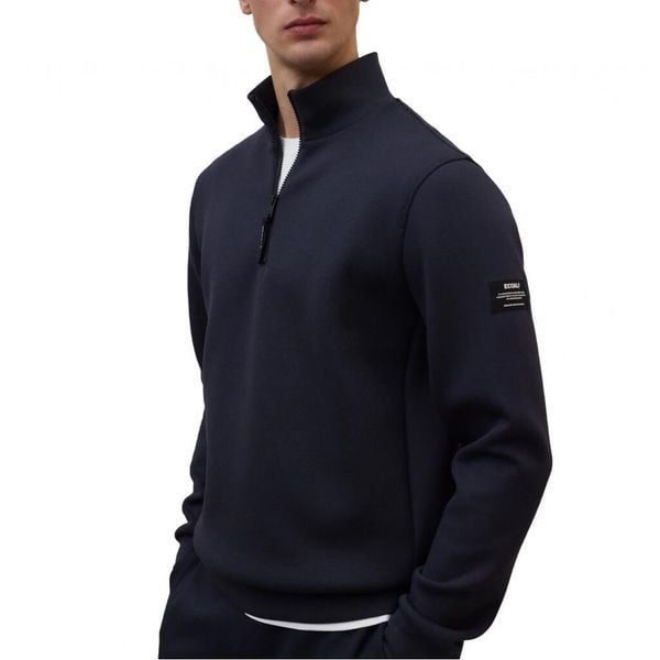 Bluza polarowa ECOALF BETREN SWEATSHIRT M Niebieski. Niebieskie bluzy bez kaptura męskie Ecoalf, m, z polaru. Za 591.15 zł.