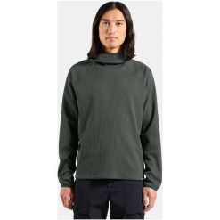 Bluza z kapturem Odlo Mid layer hoody CUBIC. Szare bluzy z kapturem męskie Odlo, m. Za 319.99 zł.