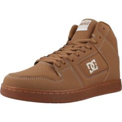 Buty DC MANTECA 4 HI LX Jasnobrązowy. Brązowe buty trekkingowe męskie DC Shoes, ze skóry, bez zapięcia, trekkingowe. Za 307.99 zł.