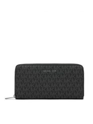 MICHAEL Michael Kors Portfel Greyson 39F9LGYZ3B Czarny. Czarne portfele męskie MICHAEL Michael Kors, bez wzorów, ze skóry. Za 659.99 zł.