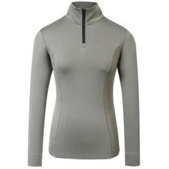 Damska koszula jeździecka z długim rękawem Covalliero. Szare koszule damskie COVALLIERO, l, bez wzorów, z materiału, eleganckie, bez kołnierzyka, bez ramiączek. Za 254.00 zł.