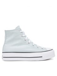 Converse Trampki Chuck Taylor All Star Lift Platform A11873C Błękitny. Niebieskie trampki i tenisówki damskie Converse, bez wzorów, z materiału. Za 269.99 zł.
