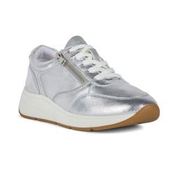 Buty damskie Geox Cristael. Szare obuwie treningowe damskie Geox, do biegania. Za 569.99 zł.