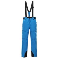 Spodnie męskie narciarskie snowboardowe 10.000 Alpine Pro Edes 2. Niebieskie spodnie materiałowe męskie Alpine Pro, bez wzorów, z materiału, klasyczne, z podwyższonym stanem. Za 419.00 zł.