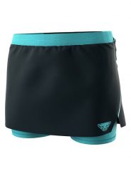 DYNAFIT Spódnica funkcyjna 2w1 "ULTRA" w kolorze granatowym rozmiar: L. Niebieskie spódniczki damskie Dynafit, l, bez wzorów, sportowe, z podwyższonym stanem, sportowe. Za 214.19 zł.