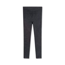 Legginsy bezszwowe, efekt dżinsu dla kobiet Freddy Seamless. Czarne legginsy damskie FREDDY, bez wzorów, z denimu. Za 343.00 zł.