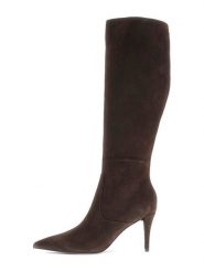 Guess Kozaki FLFCLT SUE11 Brązowy. Brązowe kozaki damskie Guess, bez obcasa, na szpilce. Za 954.99 zł.