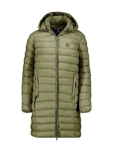 Canadian Peak Płaszcz pikowany "Akitaleak" w kolorze zielonym rozmiar: XXL. Zielone płaszcze damskie Canadian Peak, xxl, bez wzorów. Za 179.95 zł.