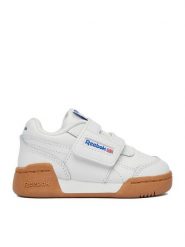 Reebok Sneakersy EO-WORKOUT PLUS 100248881 Biały. Białe buty sportowe dziewczęce Reebok, bez wzorów, ze skóry, bez zapięcia. Za 159.99 zł.