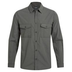 Koszula z długim rękawem Craghoppers Kiwi II. Niebieskie koszule męskie CRAGHOPPERS, m, bez wzorów, bez kołnierzyka, bez ramiączek. Za 240.55 zł.