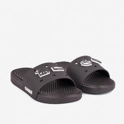 Klapki męskie Coqui. Czarne klapki i japonki męskie Coqui, z materiału. Za 150.99 zł.