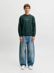 Jack & Jones Bluza w kolorze zielonym rozmiar: XL. Zielone bluzy bez kaptura męskie Jack & Jones, xl. Za 149.95 zł.