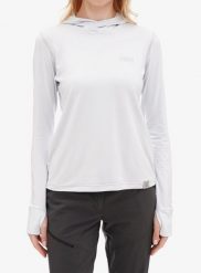 Bluza termoaktywna damska Turbat Hike Lite LS Hood Thermo T-Shirt. Białe bluzy z kapturem damskie TURBAT, l, z elastanu. Za 164.99 zł.