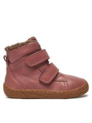 Froddo Kozaki Minni Winter G2110142-6 M Różowy. Czerwone kozaki dziewczęce Froddo, bez wzorów, ze skóry, bez obcasa. Za 339.99 zł.
