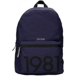 Guess plecak unisex ciemnoniebieski HM6115NYL73BLT. Niebieskie plecaki damskie Guess, z aplikacjami. W wyprzedaży za 337.00 zł.