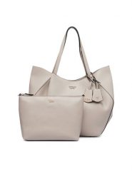 Guess Torebka Amorette HWBG78 98240 Beżowy jasny. Brązowe torebki klasyczne damskie Guess, z aplikacjami, ze skóry, bez dodatków. Za 714.99 zł.