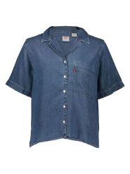Levi's Koszula dżinsowa w kolorze błękitnym rozmiar: M. Niebieskie koszule damskie Levi's, m, bez wzorów, bez kołnierzyka, bez ramiączek. Za 114.17 zł.
