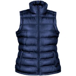 Damska Ocieplana Kurtka / Kamizelka Ice Bird. Szare kamizelki damskie RESULT, xs, bez wzorów, z puchu, bez kaptura. Za 146.99 zł.