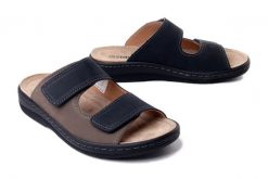 Dr. Brinkmann 600148-00 Brązowy;Czarny, klapki m?skie. Brązowe klapki i japonki męskie Dr. Brinkmann, ze skóry. Za 349.90 zł.