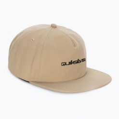 Czapka z daszkiem męska Quiksilver Dna Omni. Brązowe czapki męskie Quiksilver, na zimę, bez wzorów. Za 59.99 zł.