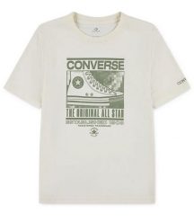 Szorty Converse 9CH444_W2Y dla mężczyzn. Brązowe szorty męskie Converse, z materiału, bez kołnierzyka. Za 92.75 zł.