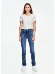 Levi's Dżinsy "312" - Slim fit - w kolorze granatowym rozmiar: W31/L32. Niebieskie jeansy damskie Levi's, z podwyższonym stanem. Za 192.40 zł.