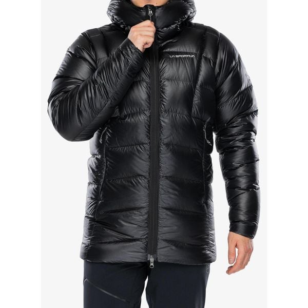 Kurtka puchowa La Sportiva Supercouloir Down Jacket. Czarne kurtki męskie La Sportiva, bez wzorów, z puchu, sportowe, bez kaptura. Za 2,221.99 zł.