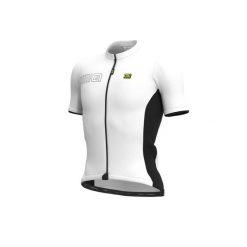 Koszulka rowerowa męska Alé Cycling Solid Color Block. Białe t-shirty sportowe męskie ALÉ CYCLING, l, bez ramiączek, rowerowe. Za 326.05 zł.