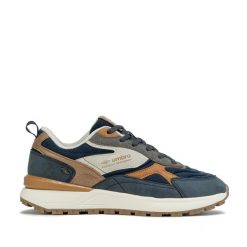 Buty męskie sneakersy sportowe Umbro. Niebieskie buty sportowe na co dzień męskie Umbro, z gumy, bez zapięcia, trekkingowe. Za 159.00 zł.