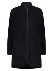 CMP Płaszcz polarowy w kolorze czarnym rozmiar: 38. Czarne płaszcze damskie CMP, s, bez wzorów, z materiału, sportowe. Za 191.42 zł.