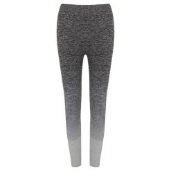 Legginsy Bezszwowe Damskie Fade. Szare legginsy damskie TOMBO, bez wzorów. Za 113.99 zł.